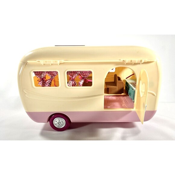 Battat Li'l Woodzeez Calico Critters Happy Camper Only No Accessories - Picture 3 of 13